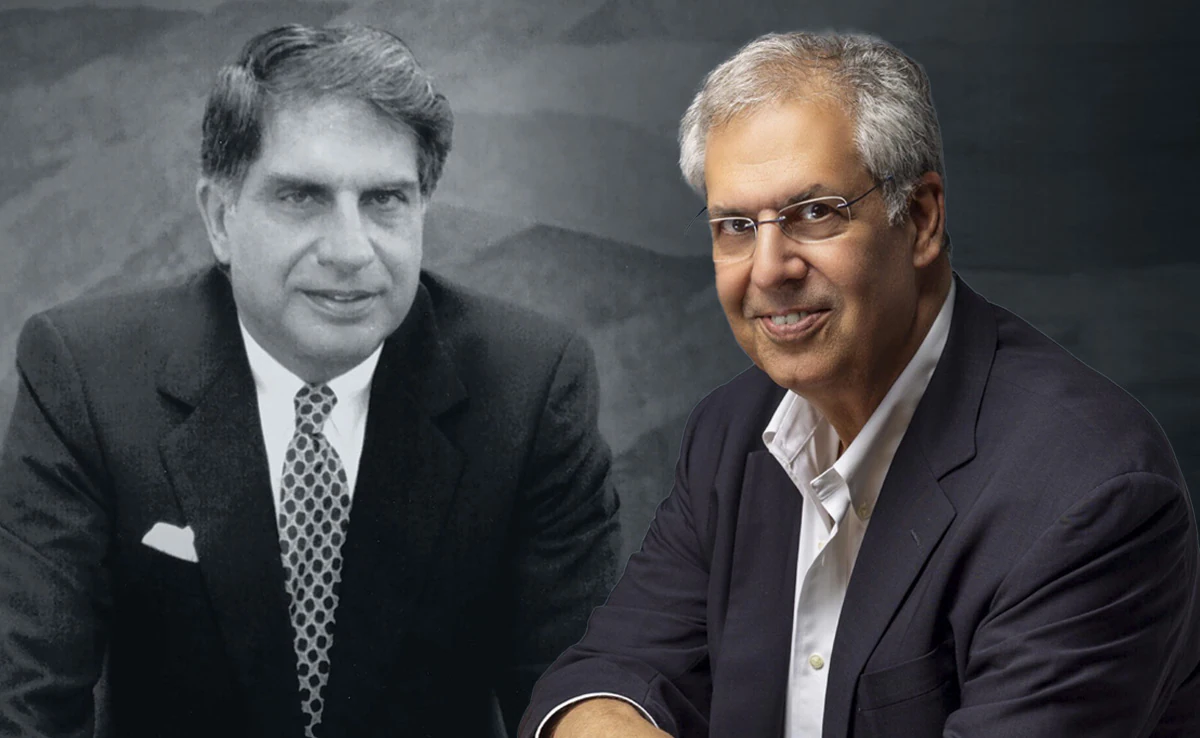 Ratan tata with noel Tata